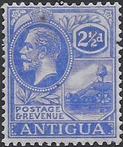 Antigua 1921 King George V SG 73 Fine Mint