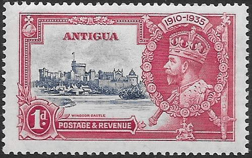 Antigua 1935 King George V Silver Jubilee SG 91 Fine Mint