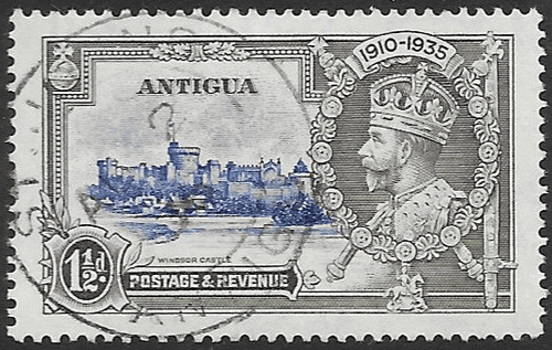 Antigua 1935 King George V Silver Jubilee SG 92 Fine Used