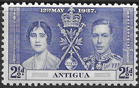 Antigua 1937 King George VI Coronation SG 97 Fine Mint