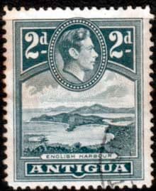 Antigua 1938 King George VI SG 101 Fine Used