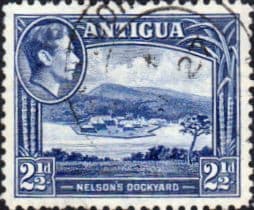 Antigua 1938 King George VI SG 102 Fine Used