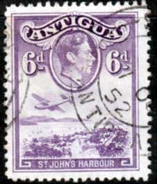 Antigua 1938 King George VI SG 104 Fine Used