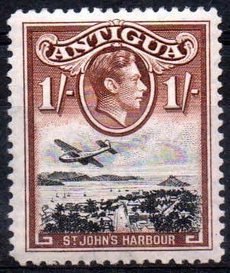 Antigua 1938 King George VI SG 105 Fine Mint