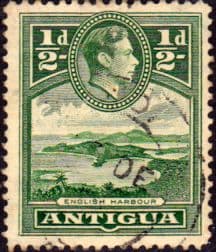 Antigua 1938 King George VI SG 98 Fine Used