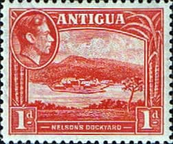 Antigua 1938 King George VI SG 99 Fine Mint