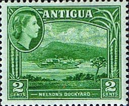 Antigua 1953 SG 122 Nelson Dockyard Fine Mint