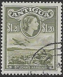 Antigua 1953 SG 132 St Johns Harbour Fine Used