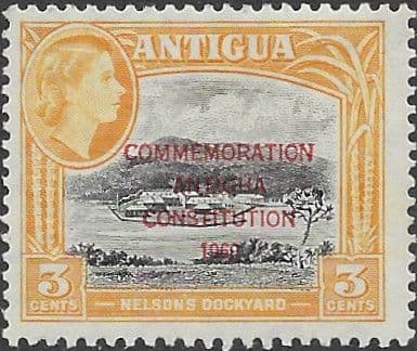 Antigua 1960 New Constitution SG 138 Fine Mint