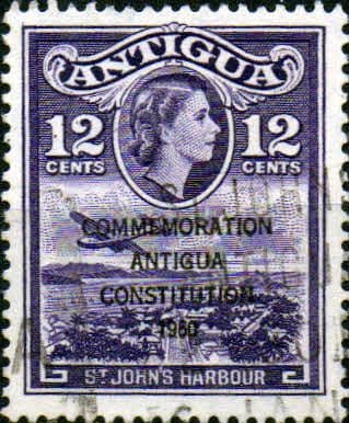 Antigua 1960 New Constitution SG 139 Fine Used