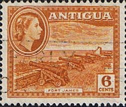 Antigua 1963 Fort James SG 155 Fine Used
