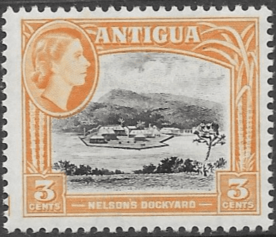 Antigua 1963 Nelson's Dockyard SG 152 Fine Mint