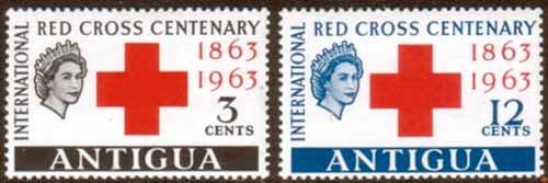 Antigua 1963 Red Cross Centenary Set Fine Mint