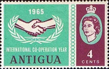 Antigua 1965 International Co-operation Year SG 168 Fine Mint