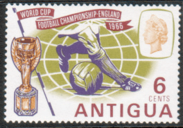 Antigua 1966 Football World Cup SG 176 Fine Mint