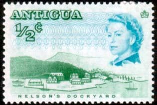 Antigua 1966 SG 180 Nelsons Dock Yard Fine Mint