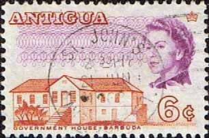 Antigua 1966 SG 186 Government House Fine Used