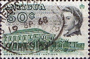 Antigua 1966 SG 191a Government House Fine Used