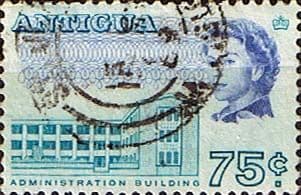 Antigua 1966 SG 192 Administration Building Fine Used