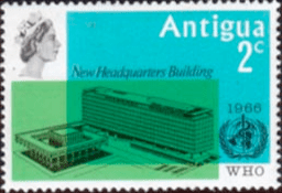 Antigua 1966 World Health Organisation SG 178 Fine Mint