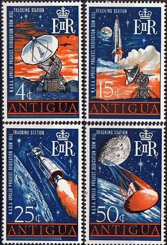 Antigua 1968 Apollo Project Set Fine Mint