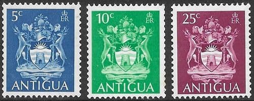 Antigua 1970 Coil Stamps Set Fine Mint