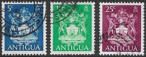 Antigua 1970 Coil Stamps Set Fine Used