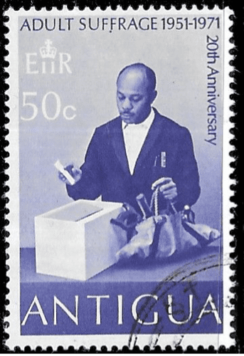 Antigua 1971 Adult Suffrage SG 299 Fine Used
