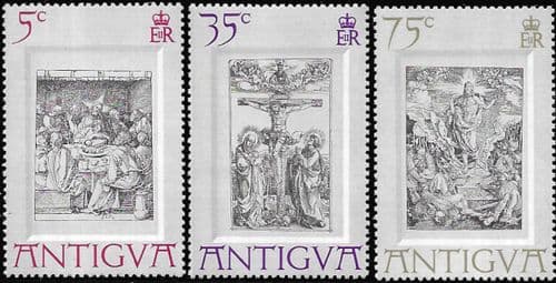 Antigua 1971 Easter Set Fine Mint