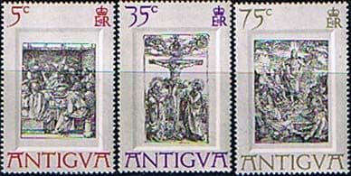 Antigua 1971 Easter Set Fine Mint