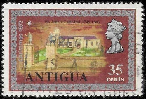 Antigua 1972 Christmas SG 335 Fine Used