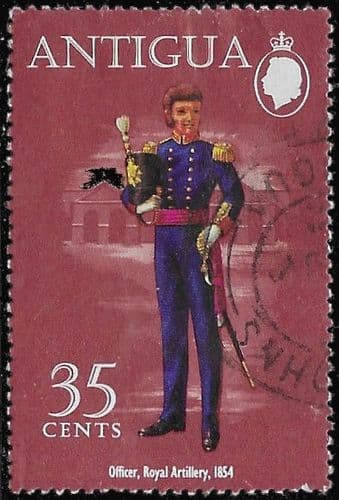 Antigua 1972 Military Uniforms SG 316 Fine Used