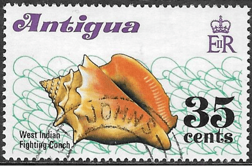 Antigua 1972 Shells SG 321 Fine Used