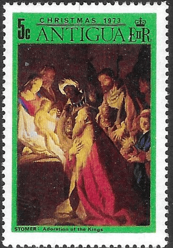 Antigua 1973 Christmas SG 365 Fine Mint