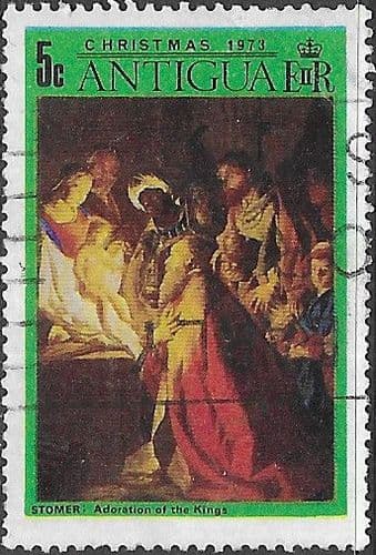 Antigua 1973 Christmas SG 365 Fine Used