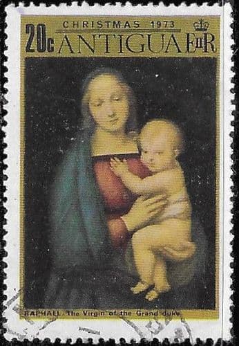 Antigua 1973 Christmas SG 366 Fine Used