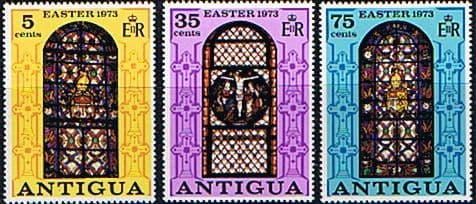 Antigua 1973 Easter Set Fine Mint