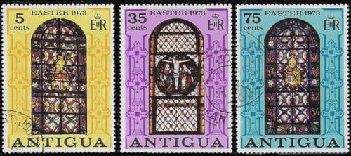 Antigua 1973 Easter Set Fine Used