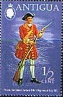 Antigua 1973 Military Uniforms SG 353 Fine Mint