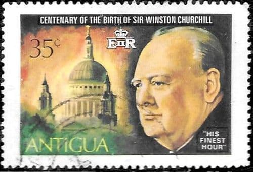 Antigua 1974 Churchill Centenary SG 409 Fine Used