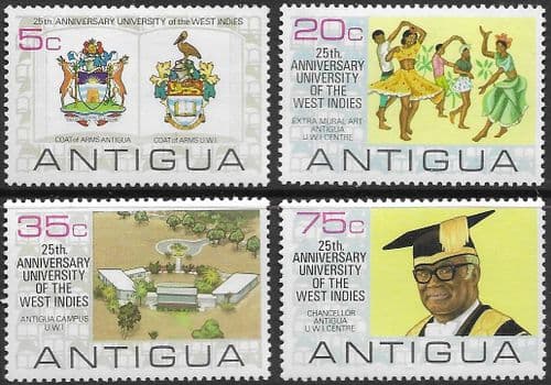 Antigua 1974 University Set Fine Mint