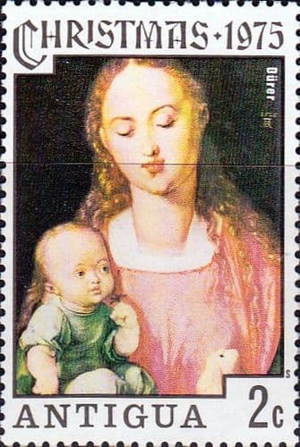 Antigua 1975 Christmas SG 459 Fine Mint