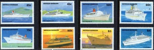 Antigua 1989 Caribbean Cruise Ships Fine Mint