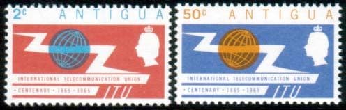 Antigua International Telecomunication Union Set Fine Mint
