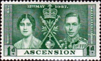 Ascension 1937 George VI Coronation SG 35 Fine Mint