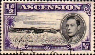Ascension 1938 George VI SG 38 Fine Used