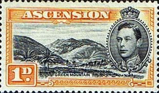 Ascension 1938 George VI SG 39a Fine Mint