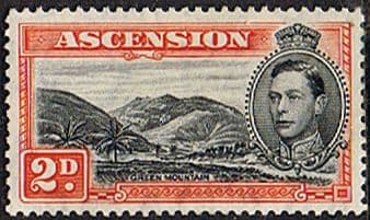 Ascension 1938 George VI SG 41 Fine Mint