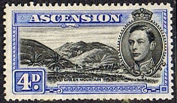 Ascension 1938 George VI SG 42c Fine Mint
