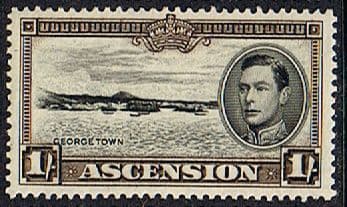 Ascension 1938 George VI SG 44 Fine Mint